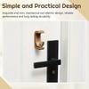 1PC Magnetic doorbell with adhesive backing; brass wind chime set, easy to install, durable and stylish festive home entrance decoration.