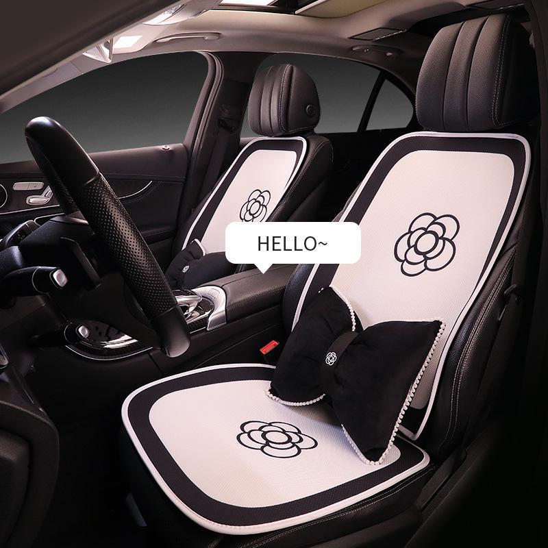 Four Seasons Breathable Camellia Car Seat Cushion for AION S, V, Y