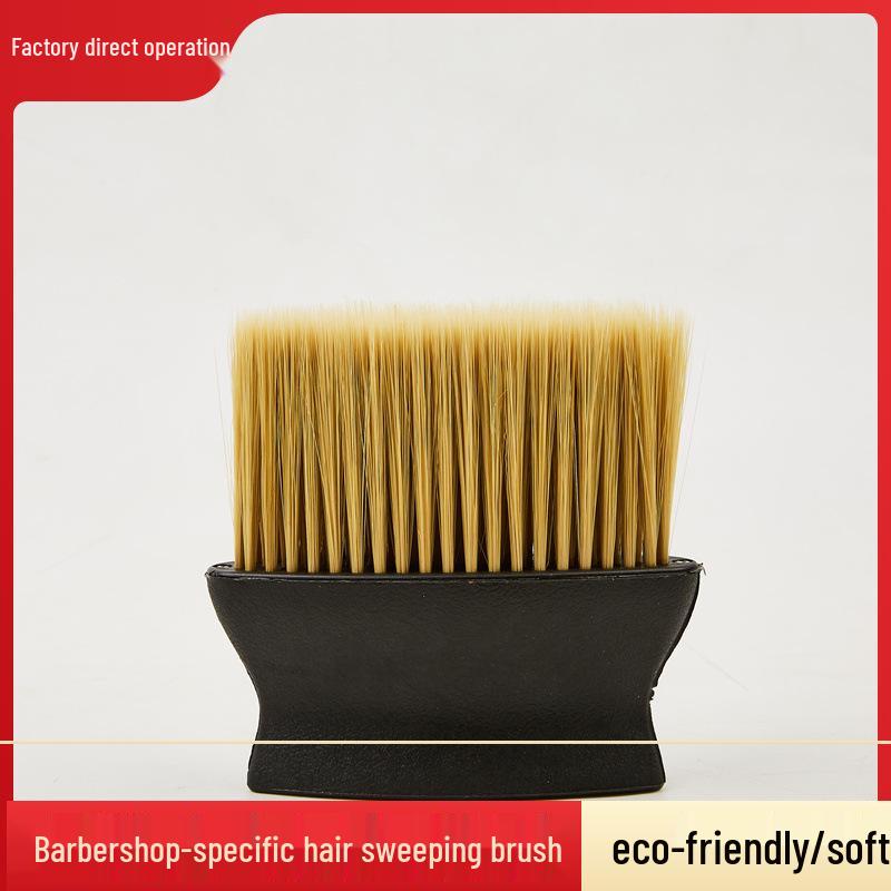 

Набір пензлів для перукарні та гоління з м якою щетиною Fiber Flat Brush [1 Piece]