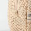 Square Pouch Mesh Collection Milk Tea MSH-PO18-BE