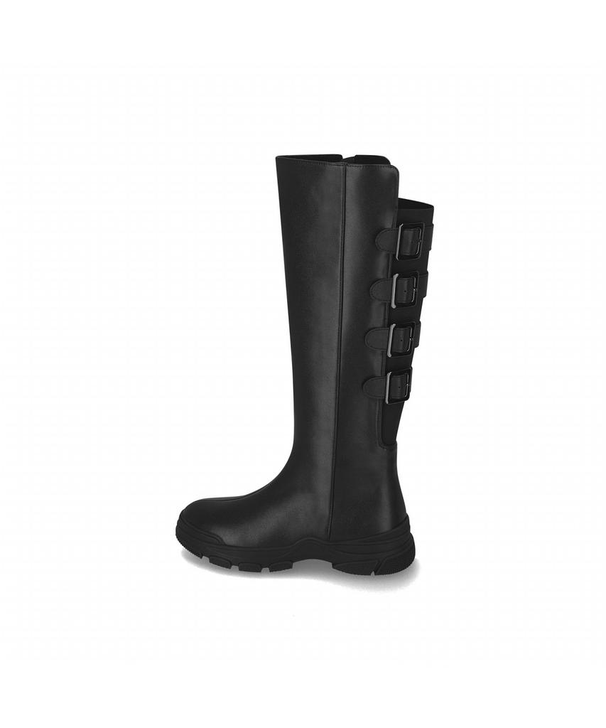 Elcanto Mazz Women'S Buckle Band Casual Long Boots 5Cm Lcwl34M44V