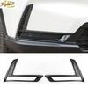 2xFront Fog Light Cover Trim For Honda CR-V CRV Accessories Carbon Fiber