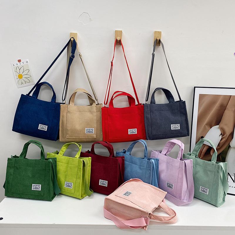 Women's Small Square Bag, Fashionable and Simple Forest-style Handbag, Crossbody Bag