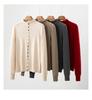 Lekasha Cashmere Women's Multi-Button Tie-Up Cardigan