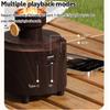 Classic Vintage Night Lamp FM Radio Night Light Bluetooth Speaker Subwoofer Hifi Sound Audio System Music Player TF USB Play