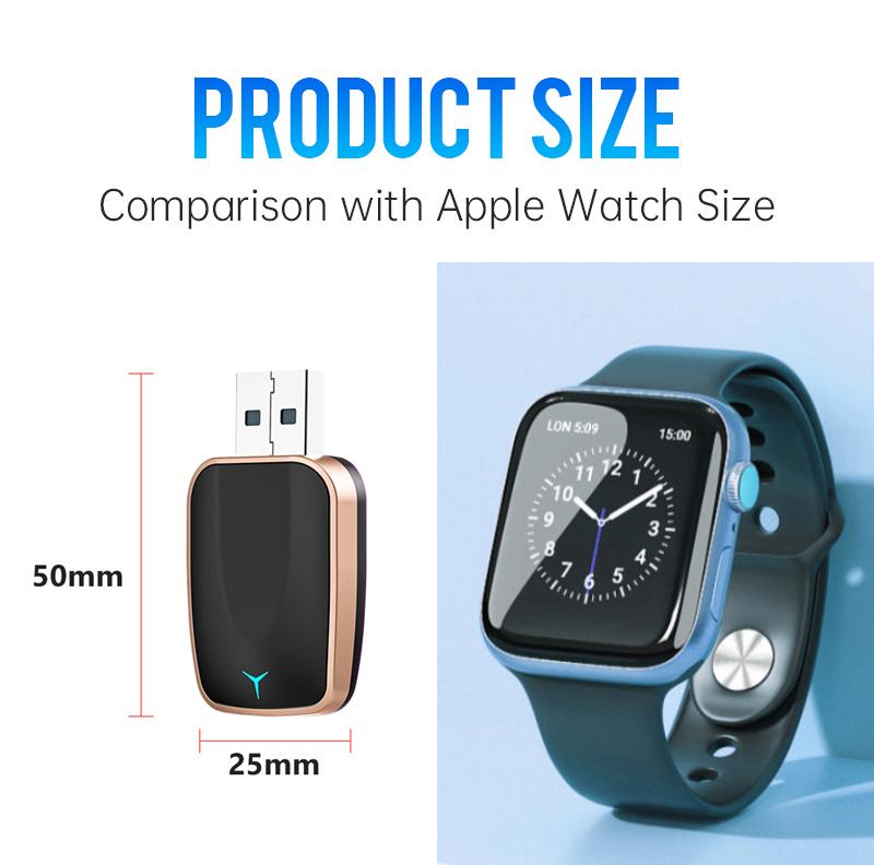 New Wired To Wireless Carplay Android 2 In 1 Automatic Adapter Car Gadget Smart Box Plug and Play 5Ghz Wifi Fast Connection