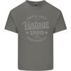 Vintage Year 46th Birthday 1980 Unisexs Light Cotton TShirt Charcoal