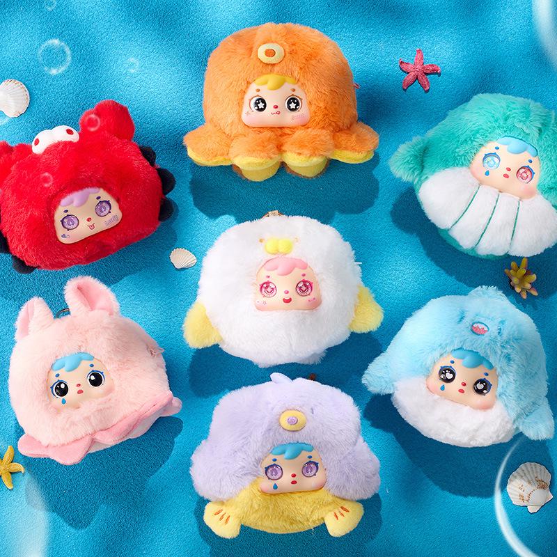 DUDU Cute Pet Zoo Pendant Plush Blind Box Toy for Children & Students by Xiaohongshu.