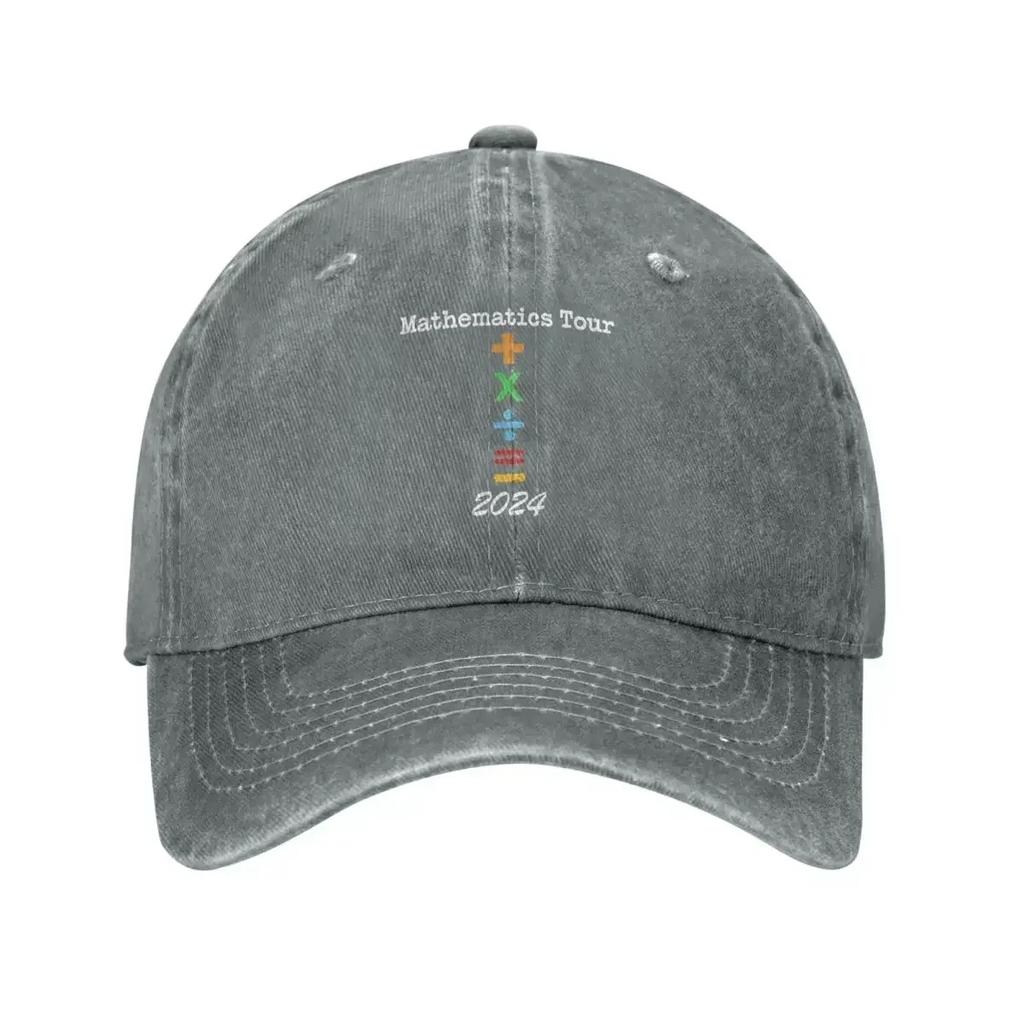 Ed Sheerans Math Lyrics Baseball Cap Men Women Distressed Cotton Headwear Outdoor All Seasons Travel Adjustable Fit Caps Hat