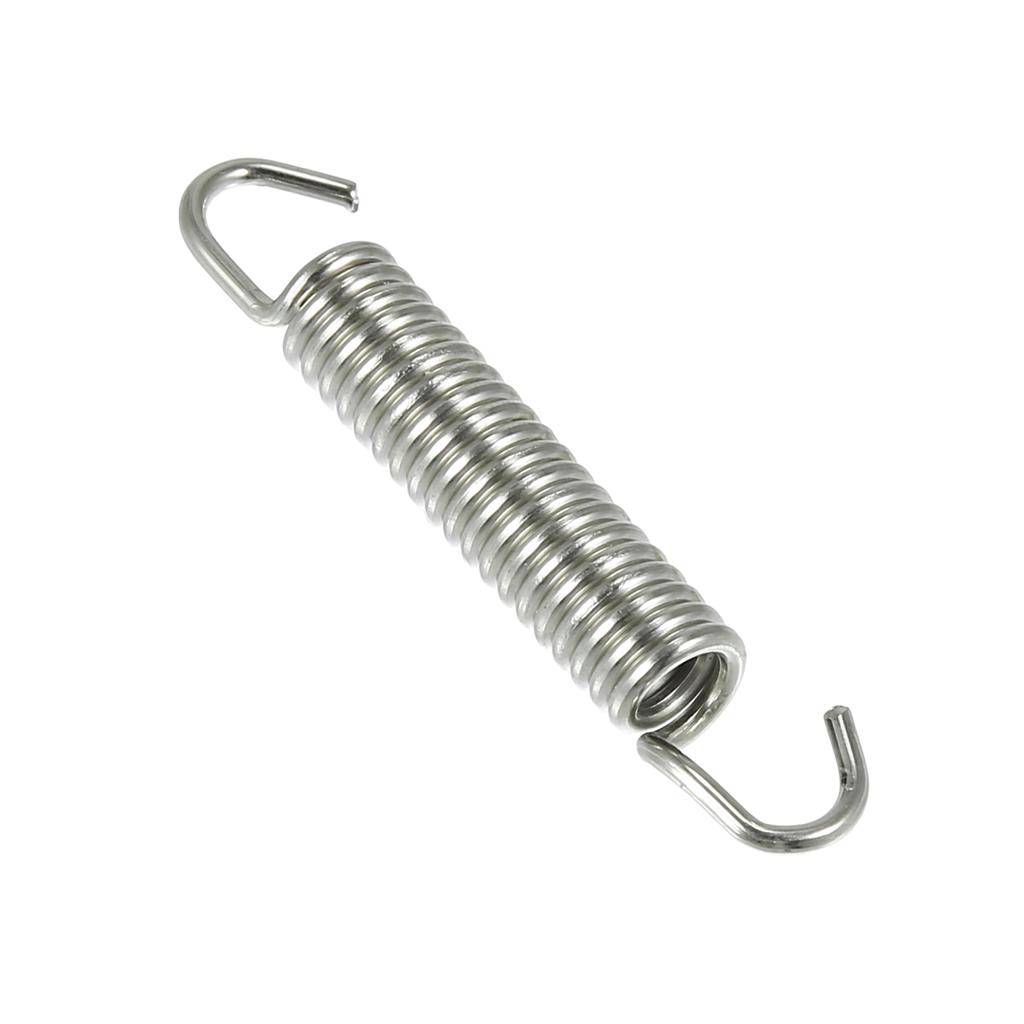 Motorcycles Universal Exhaust Pipe Spring 63mm 2.5" Stainless Steel Exhaust Pipe Spring Hook Modified Accessory