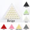 3/4/6/8/10/12/14mm Round Multi Color No Hole Acrylic Imitation Pearl Bead Loose Beads For DIY Scrapbook Decoration Crafts Making