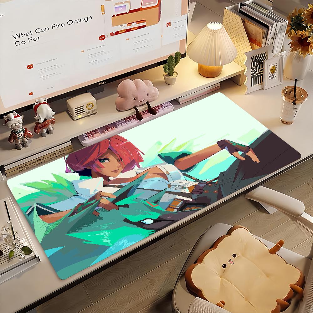 Game G-Guilty G-Gear Mouse Pad Anti Slip Rubber Edge Locked Thickened Laptop Gaming Desk Mat