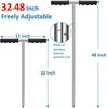 Erdsonde mit T-Griff Bodenverdichtungsprüfstab Edelstahl-Erdsonde mit T-Griff Verstellbar Unterirdisch