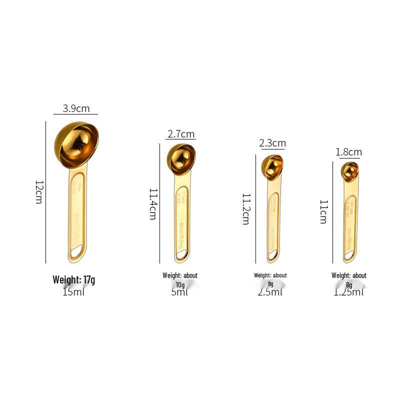 MDNG Stainless Steel Measuring Spoons Set