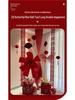 Woman's Bedroom & Living Room Wedding Decoration Set with Tinsel & Morning Robe Background