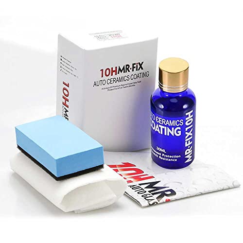 

MR-Fix Жидкое Керамическое Покрытие, Супергидрофобное Стеклянное Покрытие, Твердость 9H, Защита от Царапин, Полироль для Автомобиля, Краска для Мотоцикла, Оригинальная Японская Инструкция