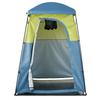 Camping Shower Tent, 1 Room, Portable Privacy Tent Changing Room with Shower Bag, Ground Stakes, Ropes, Carry Bag, and Support Poles, 150D Oxford