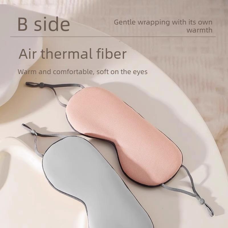 Breathable Cooling Silk Sleep Mask for Summer Double Sided Ice Eye Cover Lightweight Comfortable Eye Shade