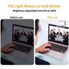 Rgb Led Cube Light Clip-on Stand-alone Adjustable Brightness Fill Light For Phone Laptop Camera Photography
