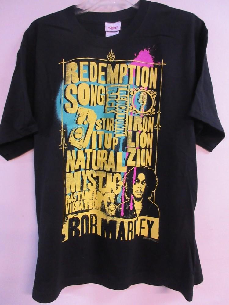 BOB MARLEY 2008 OFFICIAL OLD STOCK MERCH BAND CONCERT MUSIC  LARGE Unisex T-Shirt XXL