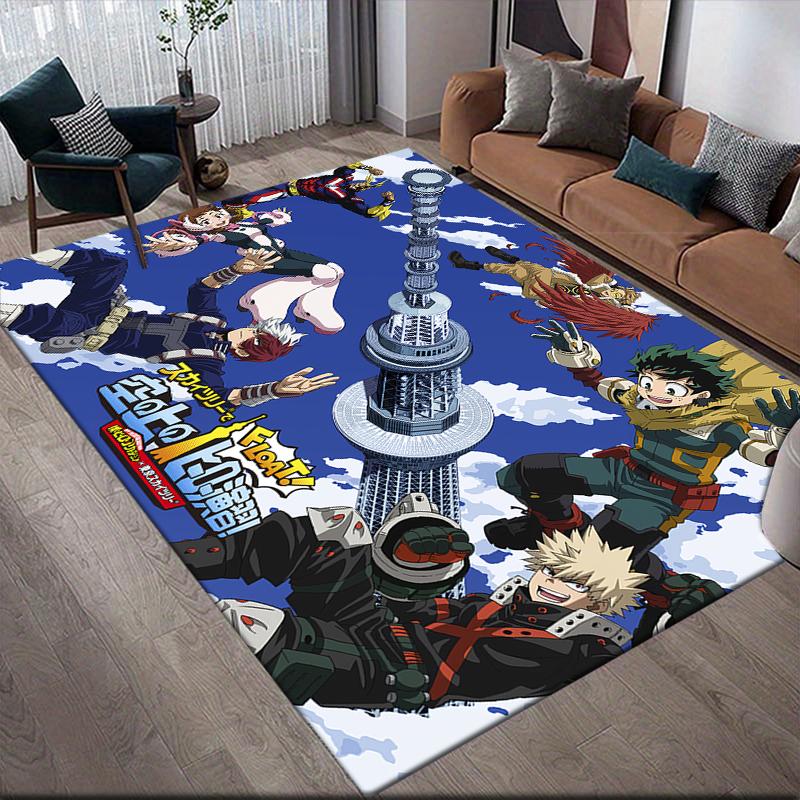 My Hero Academia Area Rug, MHA Fan Cozy Carpet, Great Gift.chl 60x90cm