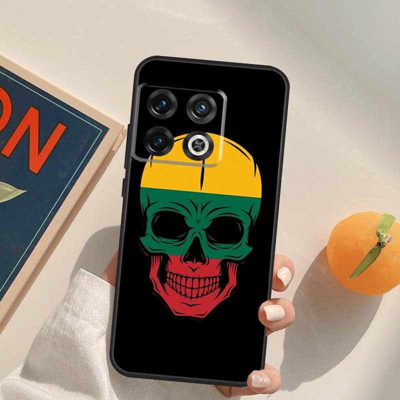 Fashion Lithuania Flag Case For OnePlus 13T 10T 10R 12R 13R 15 13 12 11 10 9 Pro Nord CE 5 2 3 4 Lite N20 N30 Cover