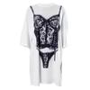 Loose Printed T-shirt Fashion Wind New Fashion Casual Printed Loose Long Sleeves T-shirt Tops