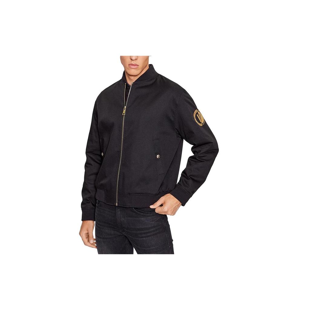 Versace Jeans Couture FW23 Jacken & Mäntel Herren Schwarz 75GAS415-N0207-899