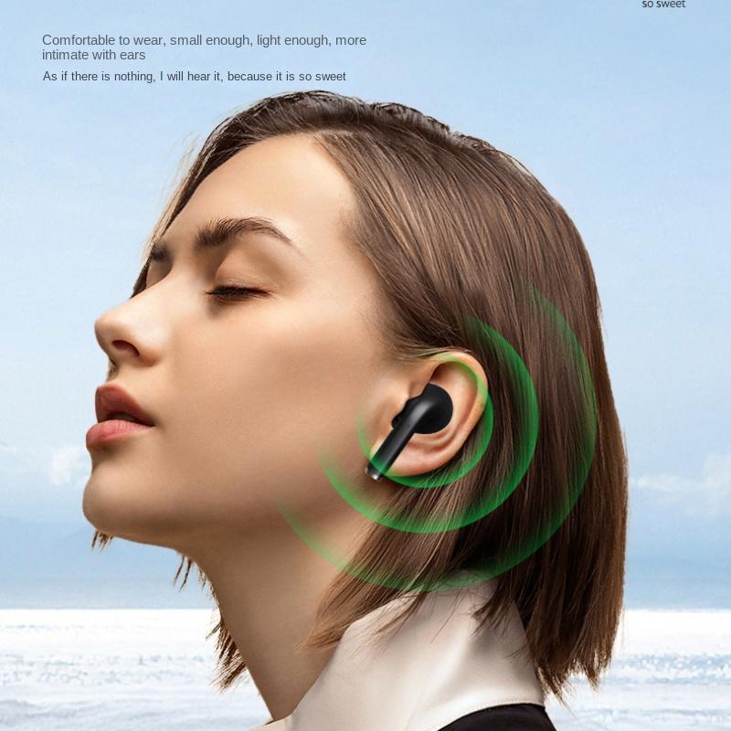 Active Noise Reduction Bluetooth Headset Wireless Ear -ear Noise Reduction Low Delayed Long Battery Life ENC