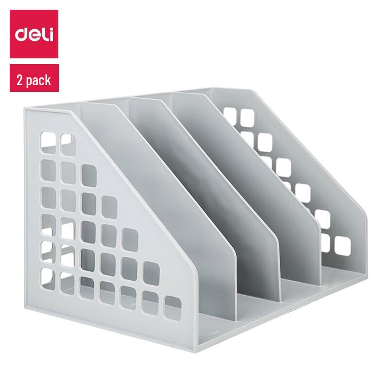Deli 4-Compartment File Organizer