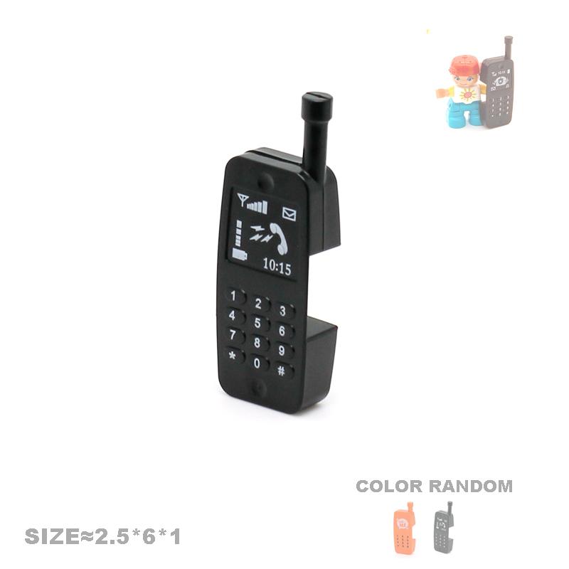 Play House Big Building Blocks Furniture Accessories Utensil Table Chair Compatible Sets Bricks Assemble Toys For Children Gifts