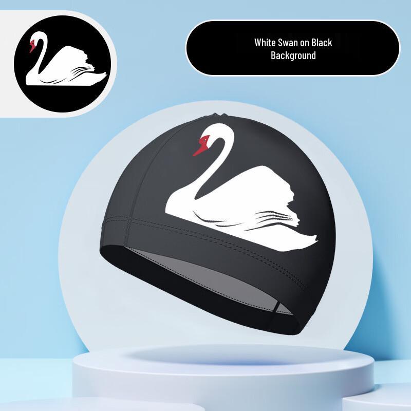 Unisex Waterproof Cartoon PU Swimming Cap