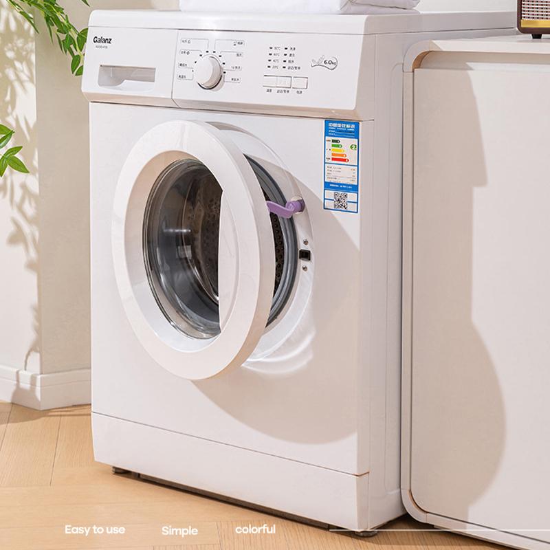 Silicone Washing Machine Door Safety Lock for Ventilated and Anti Mold Magnetic Laundry Keep Washer Door Open Clips