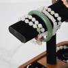 Space-saving Wooden Jewelry Organizer T-bar Design Watch Display Stand  Home Use