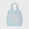 QUOTE COASTAL TOTE BAG-PASTEL BLUE
