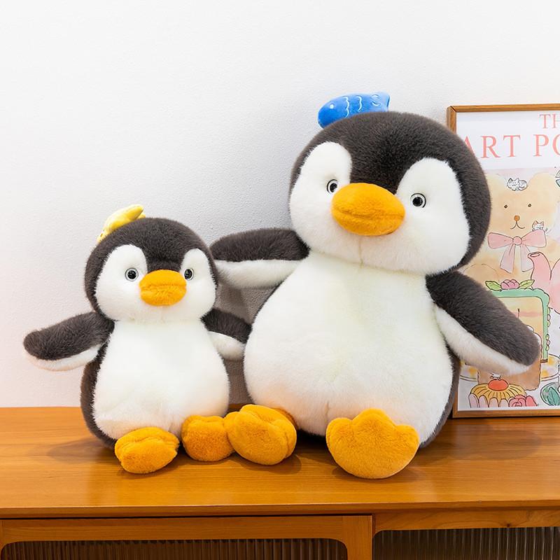 Penguin Plush Toy With Cartoon Design For Kids And Collectors
