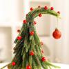 Crooked Christmas Tree Artificial Green Christmas Tree Christmas Decorations Sculpture Skinny Christmas Tree Sculpture Christmas