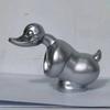 Hood Angry Duck Car Front Ornament Motorcycle Resin Decoration Duck Painting Electroplating Angry Duck Car Hood Decoration