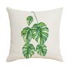 Federa Cuscino con Stampa Floreale, Copricuscino Traspirante per Tutte le Stagioni, Federa Cuscino con Design Botanico Nordico Tropicale, Morbida Custodia Decorativa per Cuscino per Divano Letto Sedia