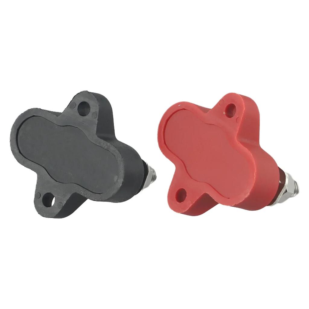 Reliable M6 Dual Connection Bolt Terminal Blocks for 12 48V DC Battery Wiring On For Cars Boats and Industrial Machinery