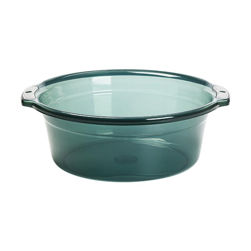 Student Dormitory Laundry Basin - Antibacterial Basin - Household Large-sized Plastic Basin - Double Ear Basin - Thick and Durable