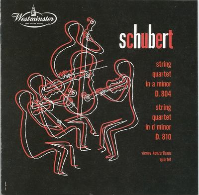 CD FRANZ SCHUBERT / WIENER KONZERTHAUS - Quarteto de Cordas No.14 Em Ré Menor D.8 MVCW19037 Westminster 1996 Japão Clássico Usado