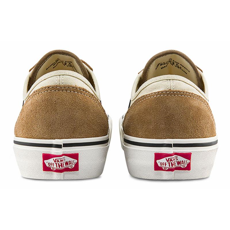 Vans Style 136 Decon Vr3 Sf Casual Low Top Skateboarding Shoes Unisex Brown Vans VN0A4BX9TBN
