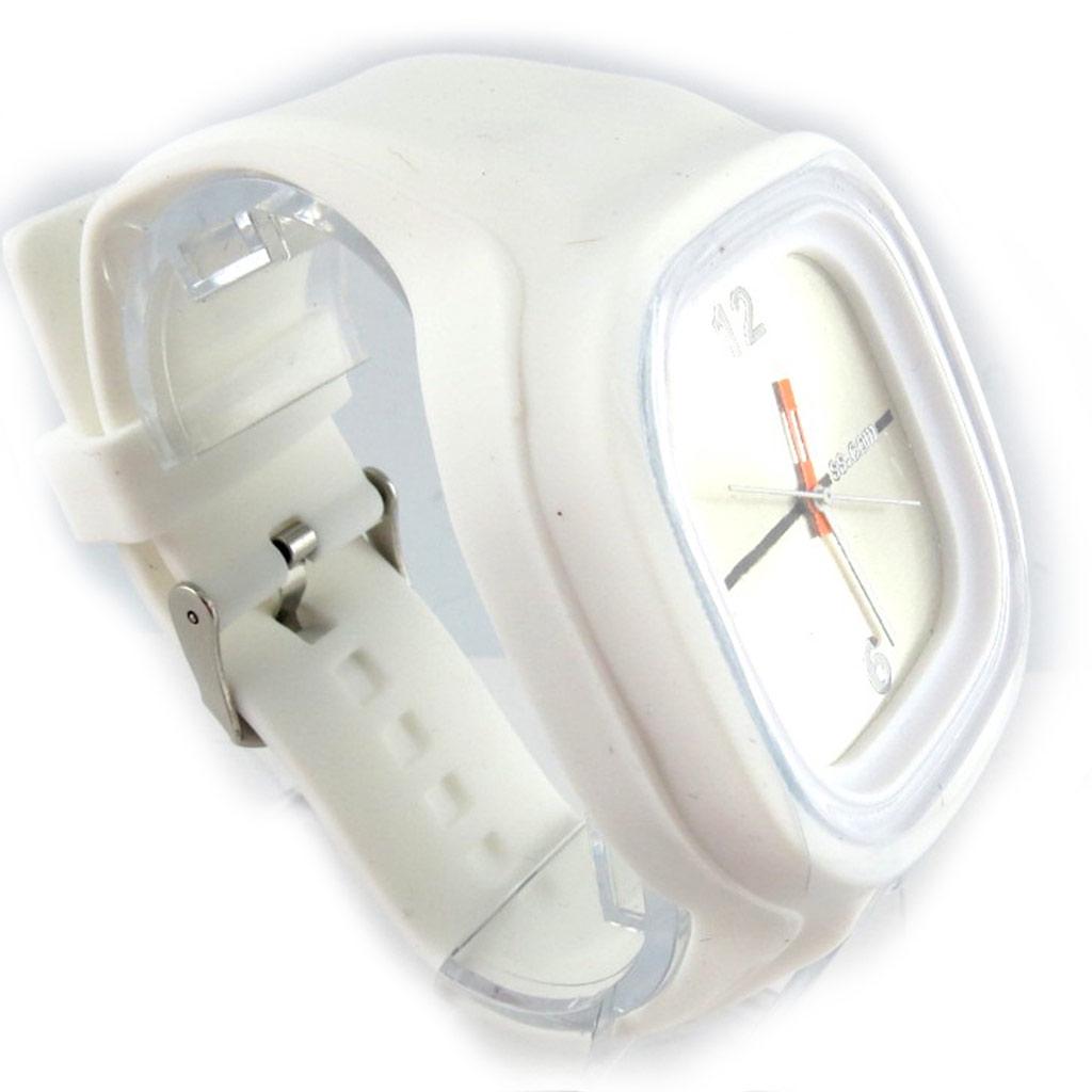 Les Trésors De Lily [R6977] - Designer Watch 'Coloriage' White (silicone) - 225x45 Mm