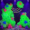 100Pcs Matte Neon Balloons Decorative UV Balloons Party Supplies Luminous Balloons  Party