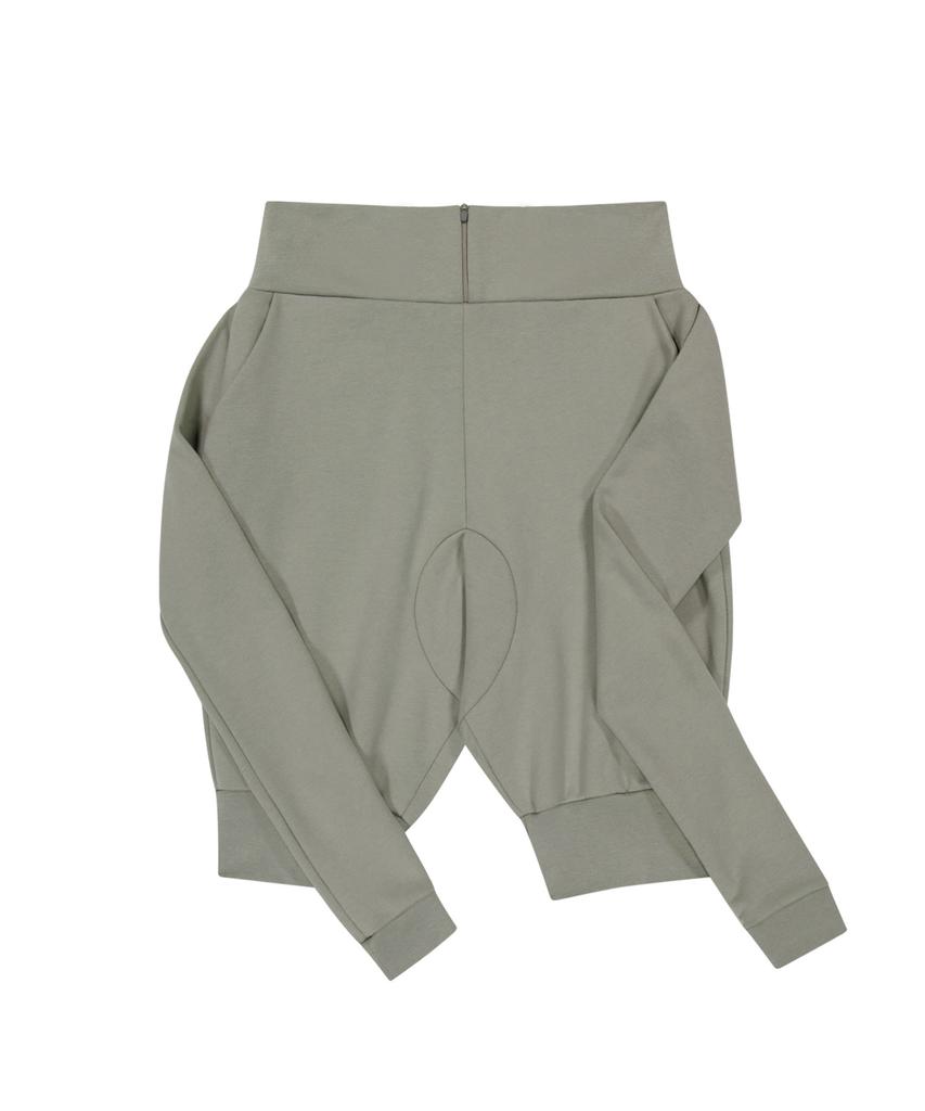 OJOS Sleeve Pumpkin Pants / Mint Gray