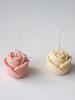 1PC New 3D Flower Silicone Candle Molds Handmade Rose Flower Soap Plaster Chocolate Baking Mold for Valentine's Day Decoration G
