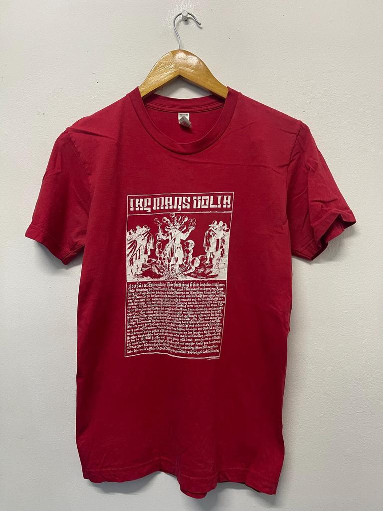 Vintage Y2K The Mars Volta 2005 T-Shirt / Rare / Frances The Mute / Progressive Rock/ Distressed / Red / American Music / Rock T-Shirt / S