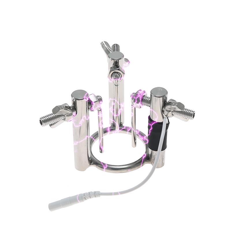 Chaqiu Stainless Steel Urethral Dilator for Men: Adult Training Prop with Three Pillars