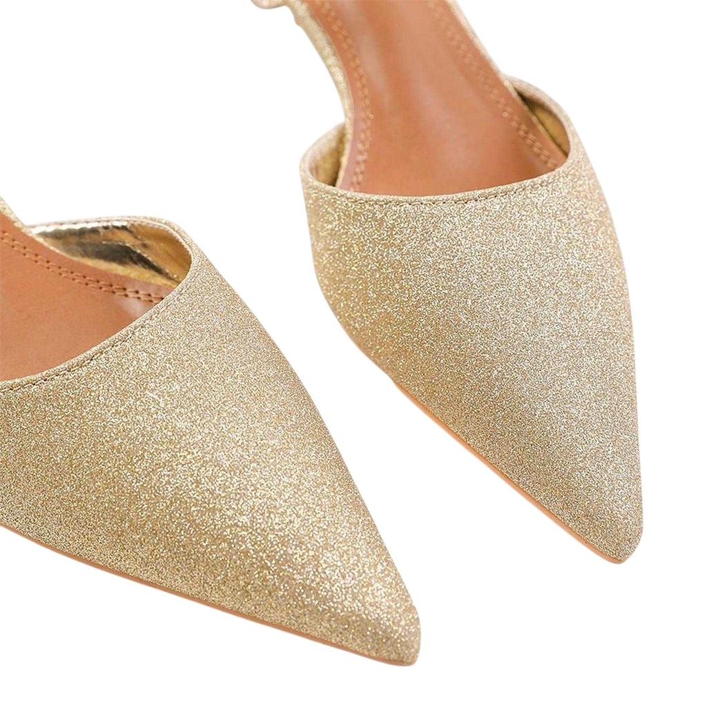 Where's That From Womens/Ladies Metallic Sandals